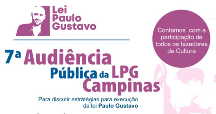 lei paulo gustavo em campinas