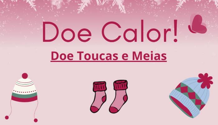 Doe toucas e meias