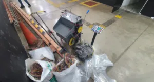 GM de Campinas apreende 82 quilos de fios de cobre em chácara no Jardim Monte Cristo