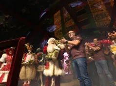 Chegada do Papai Noel ao Largo do Rosário marca início da programação natalina de Campinas