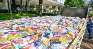Campanha “Natal sem Fome 2025” chega a 9,4 toneladas de alimentos arrecadados
