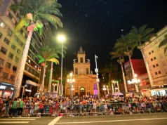 Parada de Natal reúne 32 mil pessoas neste sábado na avenida Francisco Glicério