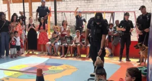 GM participa de ação lúdica pelos 43 anos da CEI Cláudio de Sousas Novaes