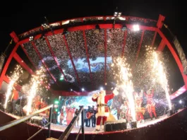 Show leva magia do Natal Caminhos dos Sonhos para o Taquaral