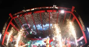 Show leva magia do Natal Caminhos dos Sonhos para o Taquaral