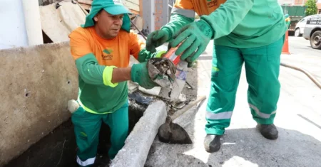 Em 40 dias, Prefeitura de Campinas retira 125 toneladas de lixo de bueiros