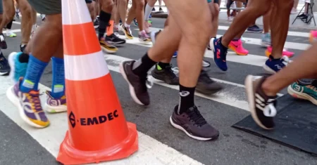 Emdec faz operação de trânsito para a 1ª etapa do Circuito de Corridas dos Distritos 2026