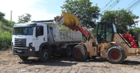 Mutirão de limpeza e manutenção no Campo Grande teve início na manhã desta quarta-feira, 28