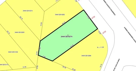 Prefeitura vende terreno de 381,60 m² no Parque Centenário, região próxima ao Jd São Gabriel