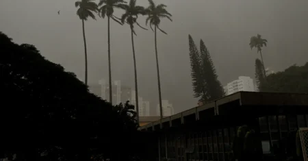 Defesa Civil registrou 31 ocorrências relacionadas às chuvas entre a tarde de domingo e a manhã de 2ª