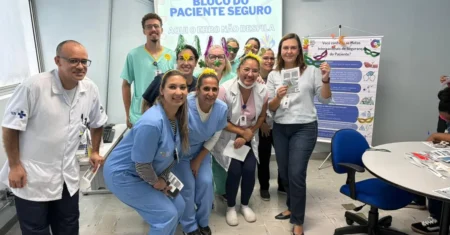 'Bloco do Paciente Seguro': Carnaval dá o tom de capacitação de profissionais do Hospital Mário Gatti