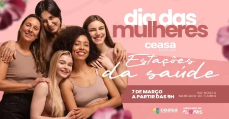 Ceasa Campinas celebra o Dia da Mulher com manhã especial de saúde e bem-estar