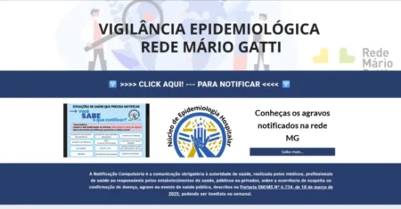 Novo sistema permite registro digital de doenças de notificação compulsória na Rede Mário Gatti