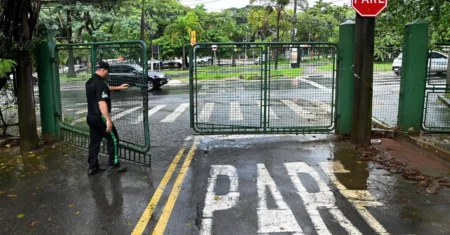 Emdec bloqueia entorno da Lagoa do Taquaral
