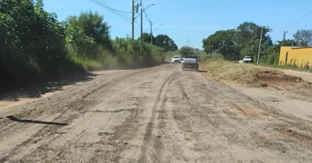 Chuva dá trégua e Prefeitura faz manutenção de ruas no Gargantilha