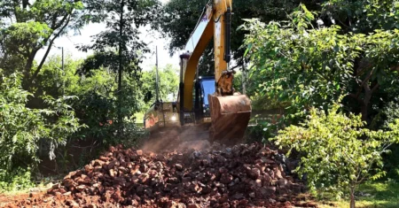Prefeitura inicia manutenção em galeria de águas pluviais na região do Kartódromo