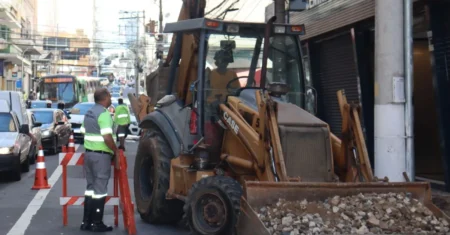 Emdec bloqueia ruas do Padre Anchieta para obras de recapeamento nesta quinta (26/03)