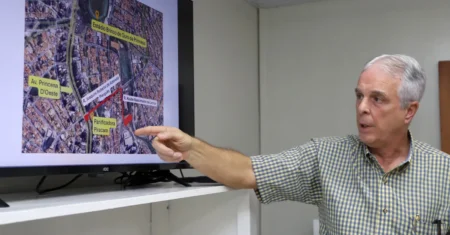 Equipe da Secretaria de Infraestrutura apresenta obras antienchentes a outros setores da Prefeitura