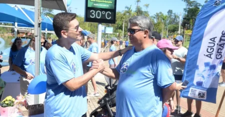 Prefeito em exercício participa da iniciativa "25 ações de amor" e ressalta importância do voluntariado