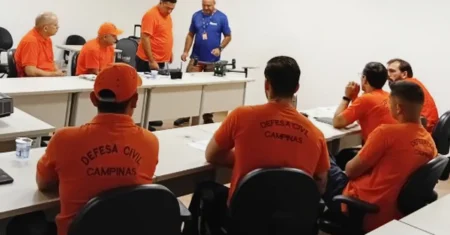 Defesa Civil reforça qualificação dos agentes com treinamento em primeiros socorros e uso de drones