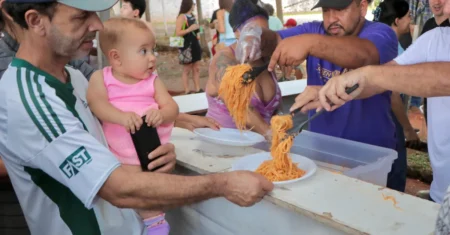 Festa do Boi Falô reúne tradição, fé e macarronada gratuita em Barão Geraldo