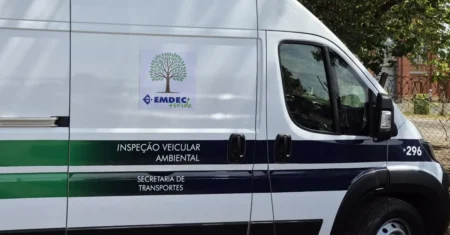 Praça da Concórdia, no distrito do Campo Grande, recebe inspeção veicular gratuita