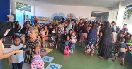 Campinas faz acolhimento em 1º dia de projeto para ampliar educação integral para crianças de 3 a 5 anos