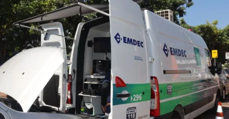 Emdec realiza inspeção veicular ambiental gratuita na Praça da Concórdia neste sábado, 11 de abril