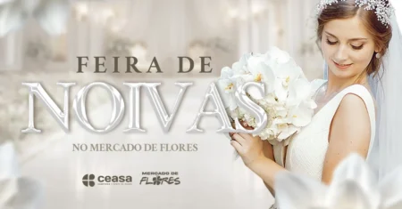 Ceasa Campinas realiza primeira Feira de Noivas no Mercado de Flores, em maio