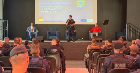 Guardas de 12 cidades participam do Curso Nacional de Uso Diferenciado da Força realizado em Campinas