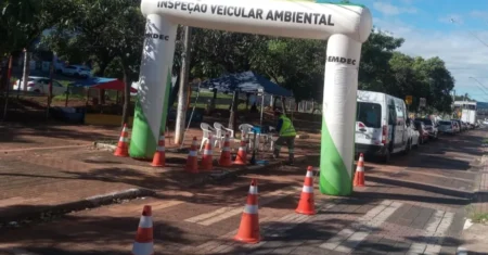 Região do Satélite Íris recebe inspeção veicular ambiental gratuita da Emdec neste sábado, 18