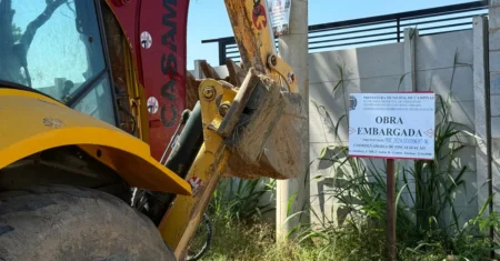 Operação da Prefeitura interrompe loteamento ilegal em área protegida de Campinas