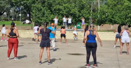 Domingo Fitness terá aula de ritmos na Lagoa do Taquaral
