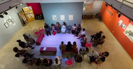 Exposição “Terra Fértil” promove roda de conversa e intervenção artística para marcar encerramento em Campinas