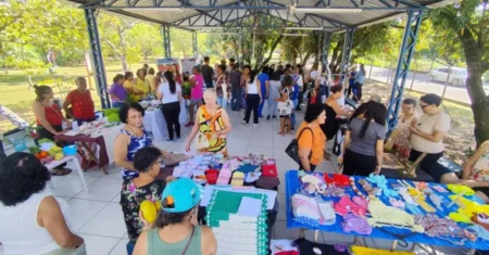 Horta comunitária celebra dez anos com integração entre grupos da região Sudoeste