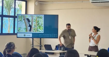 Profissionais da Seclimas ministram palestra sobre meio ambiente em Sumaré