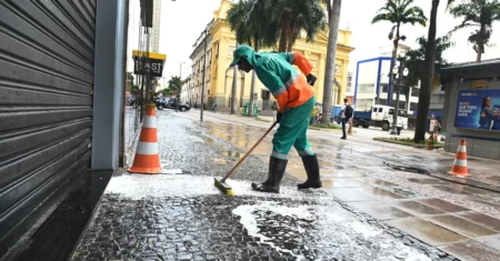 Centro de Campinas recebe mutirão de limpeza e manutenção em vários pontos da região