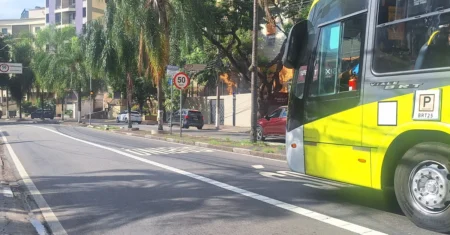 Corredores exclusivos recebem sinalização especial no Centro