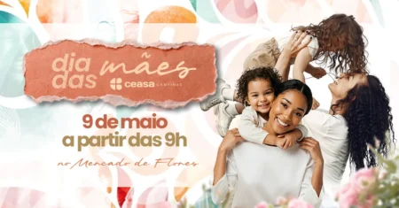 Ceasa Campinas projeta aumento no público e nas vendas para o Dia das Mães, no Mercado de Flores