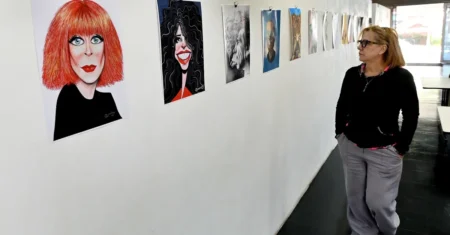 Biblioteca Pública Zink recebe exposição e oficina artística sobre a caricatura no humor brasileiro