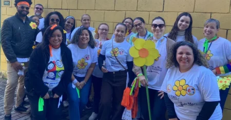 Caminhada no Jardim Itatinga reforça campanha Maio Laranja em Campinas