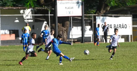 Rodada do Campeonato de Futebol de Base teve 97 gols no fim de semana