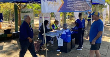 Maio Amarelo tem ação do "Emdec pra Gente" no distrito do Ouro Verde