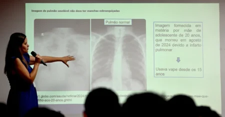 Secretaria de Saúde leva alerta sobre cigarros eletrônicos a escolas em Campinas