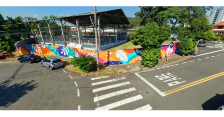 Campinas Arte Urbana: Mural “Estação das Coisas” é entregue em escola na Nova Campinas