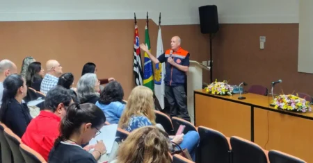 Defesa Civil participa de evento sobre biossegurança e inicia articulação com laboratório