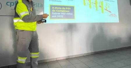 Emdec debate mobilidade segura e direção defensiva na CPFL