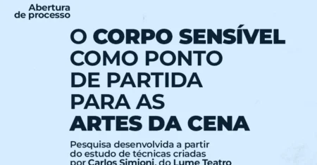 Projeto de pesquisa transforma técnicas do Lume Teatro em espetáculo