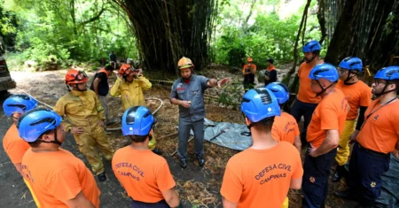 Campinas realiza simulado de alerta para tempestades, no Parque Ecológico