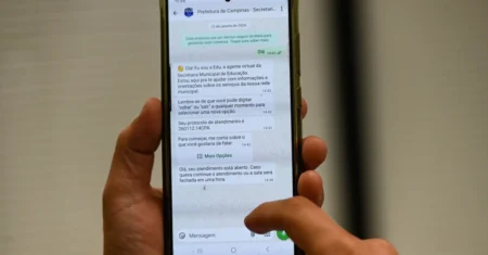Plataforma da Educação de Campinas no WhatsApp registra 1,7 mil atendimentos em seis meses